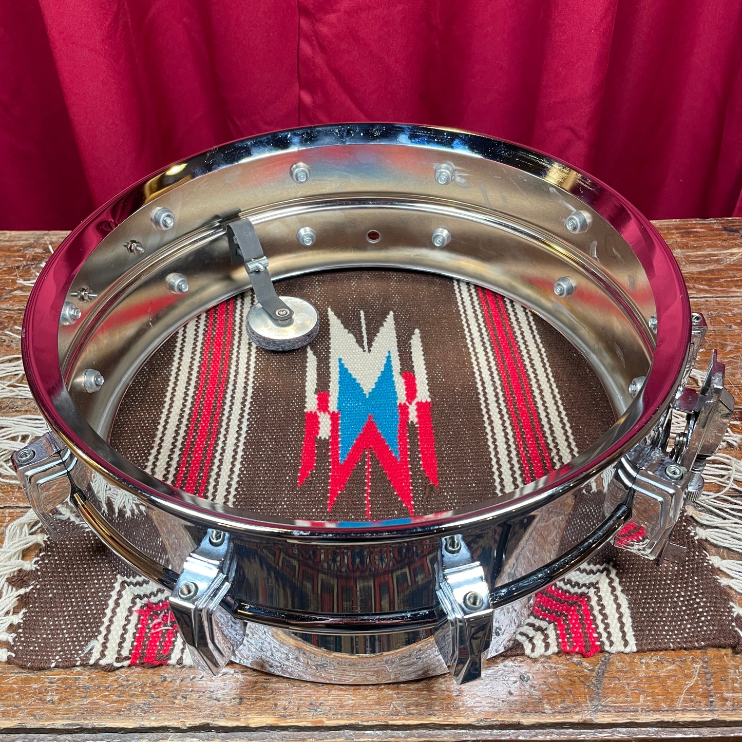 1970s Ludwig 5x14 Supraphonic LM400 Snare Drum