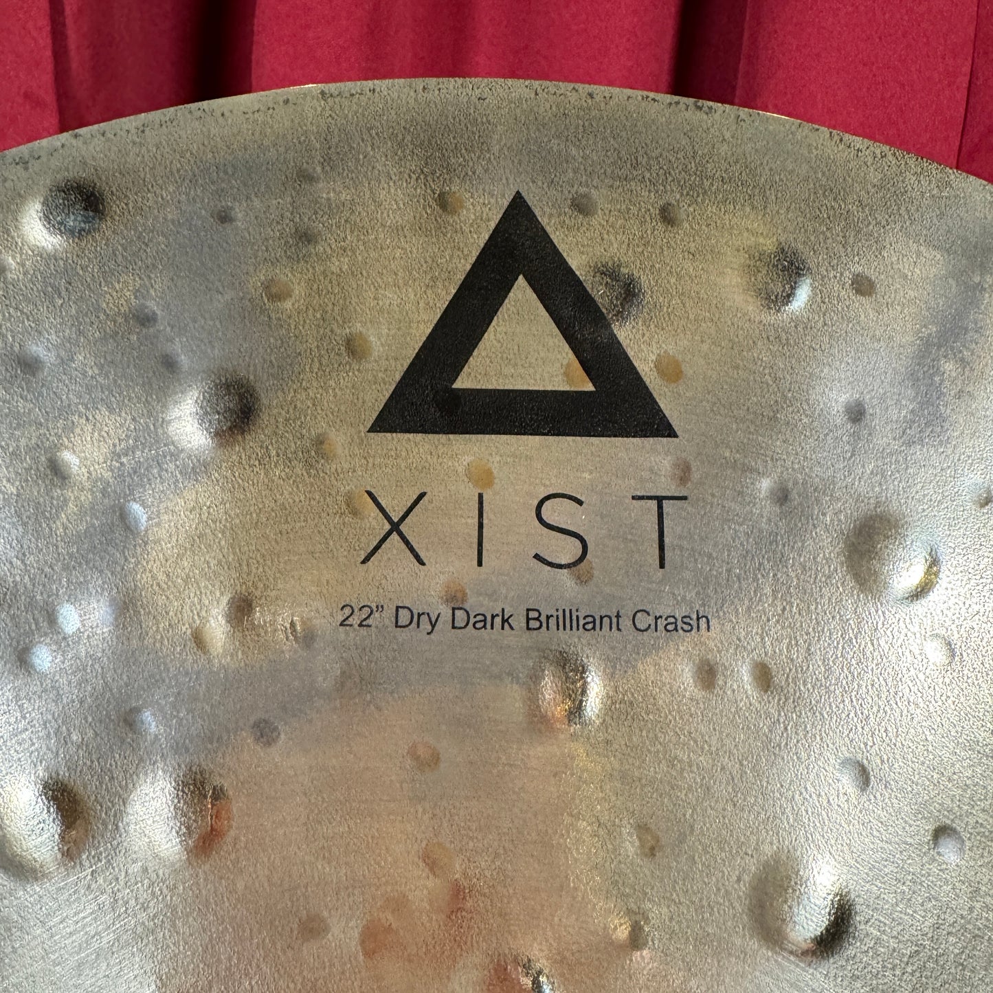 22" Istanbul Agop Xist Dry Dark Brilliant Crash Cymbal 1848g *Video Demo*
