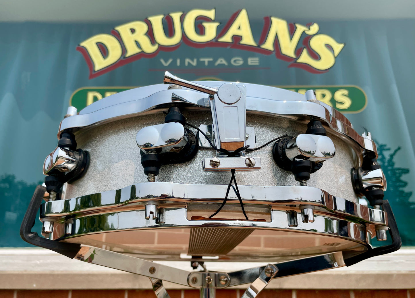 Sonor Designer Series 4x14 Maple Light Snare Drum White Sparkle Lacquer