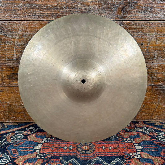14" Zanchi F&F Vibra 1950s Hi-Hat Single / Crash Cymbal 688g Made in Italy *Video Demo*