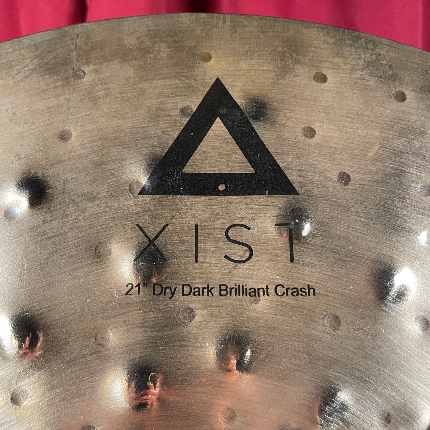 21" Istanbul Agop Xist Dry Dark Brilliant Crash Cymbal 1654g *Video Demo*