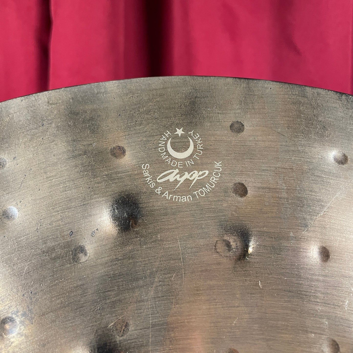 21" Istanbul Agop Xist Dry Dark Brilliant Crash Cymbal 1654g *Video Demo*