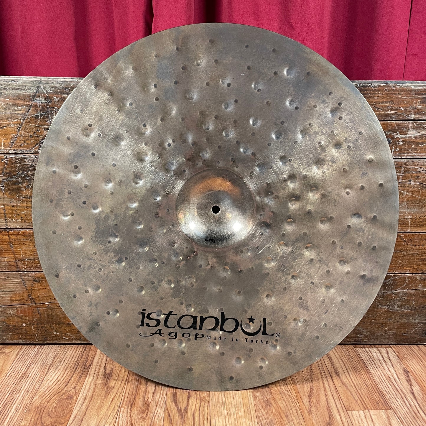 21" Istanbul Agop Xist Dry Dark Brilliant Crash Cymbal 1654g *Video Demo*