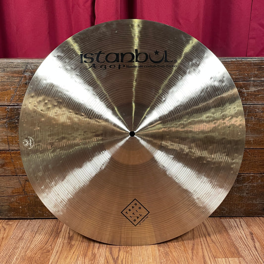 22" Istanbul Agop Traditional Crash Ride Cymbal 2412g *Video Demo*