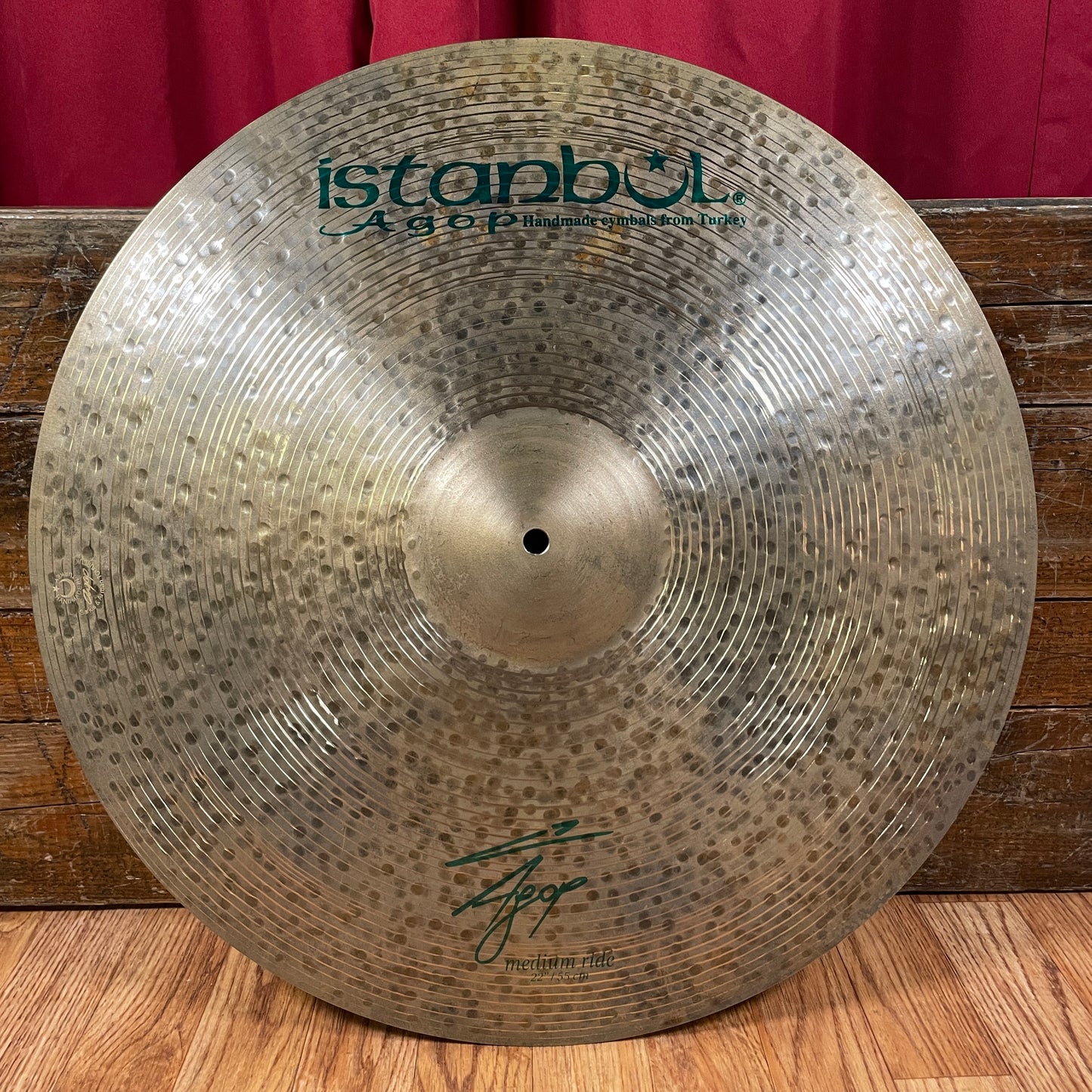 22" Istanbul Agop Signature Medium Ride Cymbal 2668g *Video Demo*