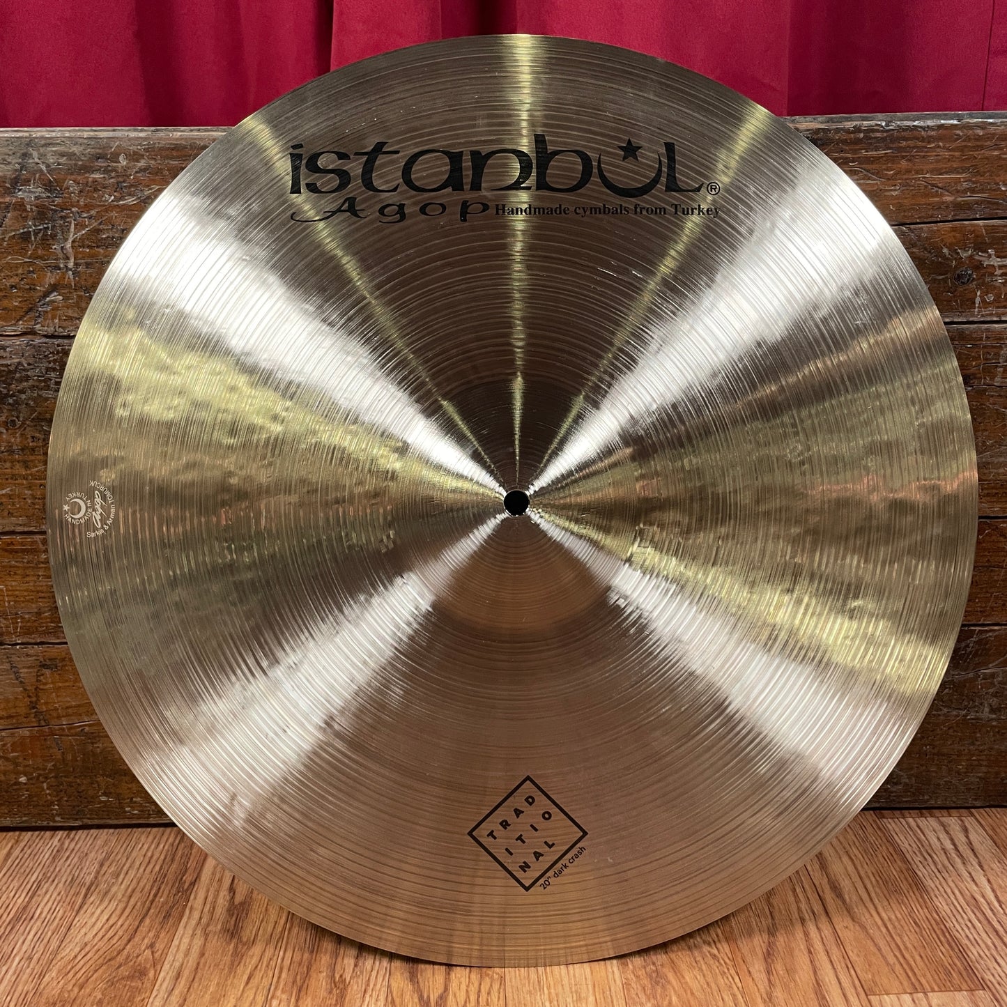 20" Istanbul Agop Traditional Dark Crash Cymbal 1712g *Video Demo*