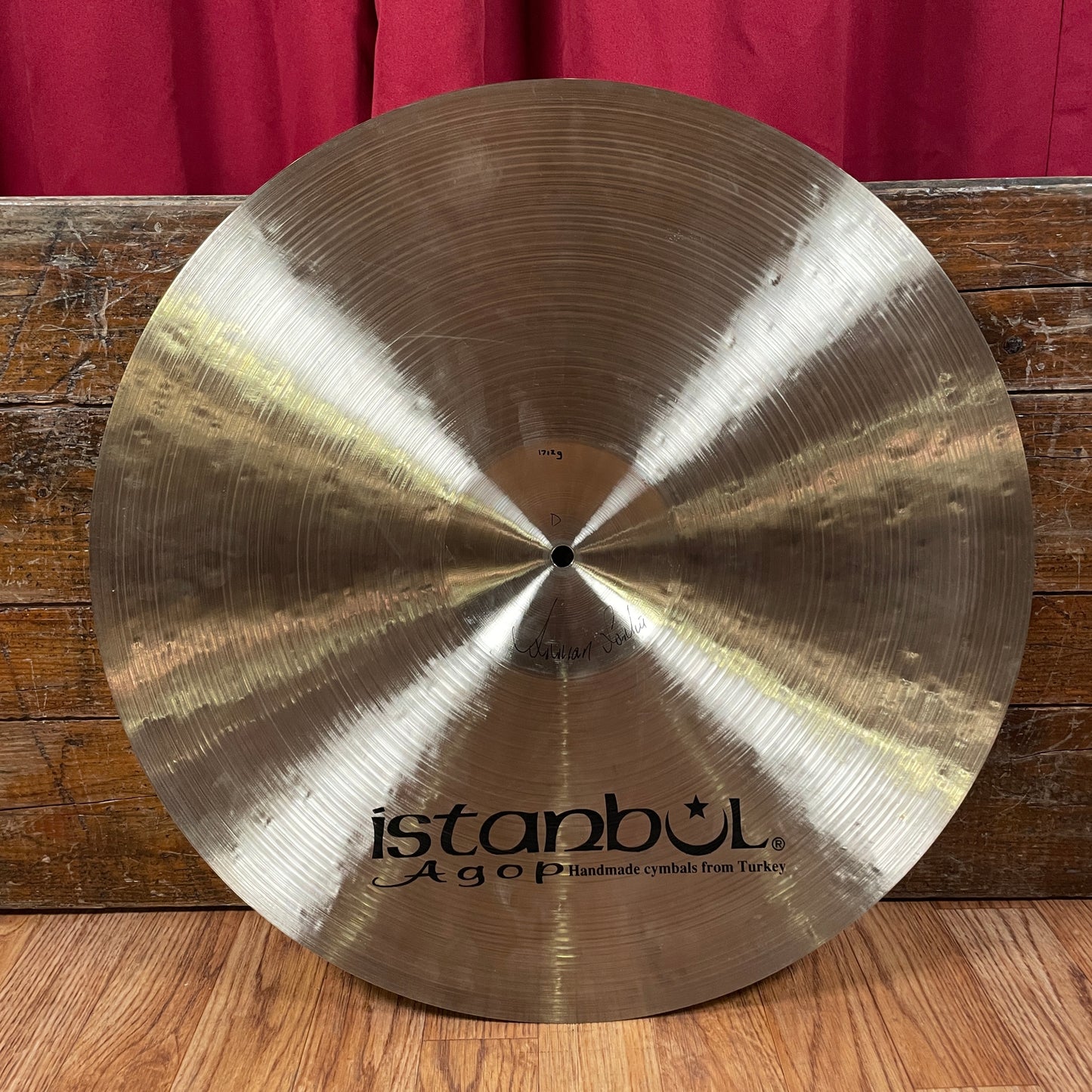 20" Istanbul Agop Traditional Dark Crash Cymbal 1712g *Video Demo*