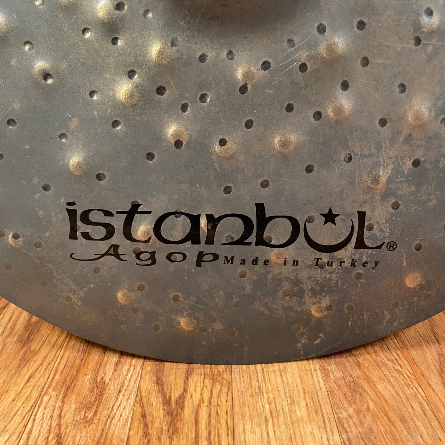 22" Istanbul Agop Xist Dry Dark Ride Cymbal 2702g *Video Demo*