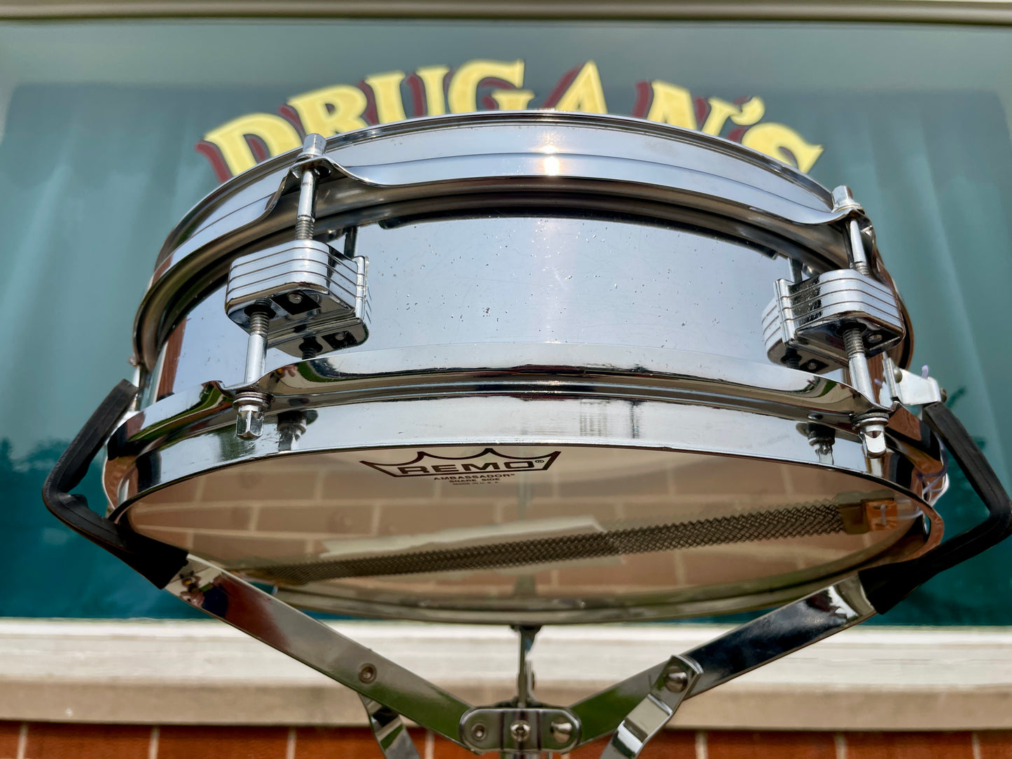 1970s Ludwig 3x13 No. 405 Piccolo Snare Drum Chrome