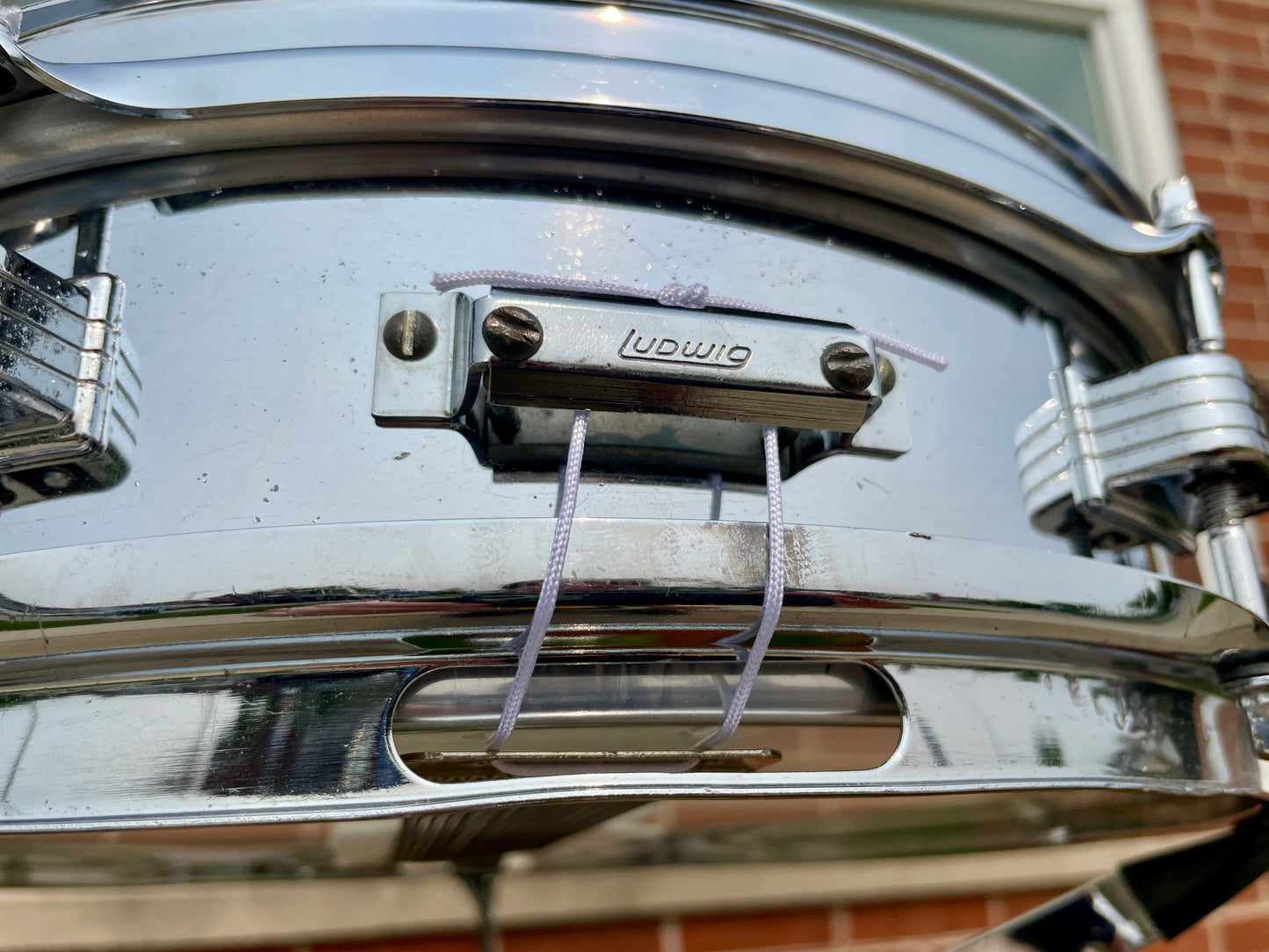 1970s Ludwig 3x13 No. 405 Piccolo Snare Drum Chrome