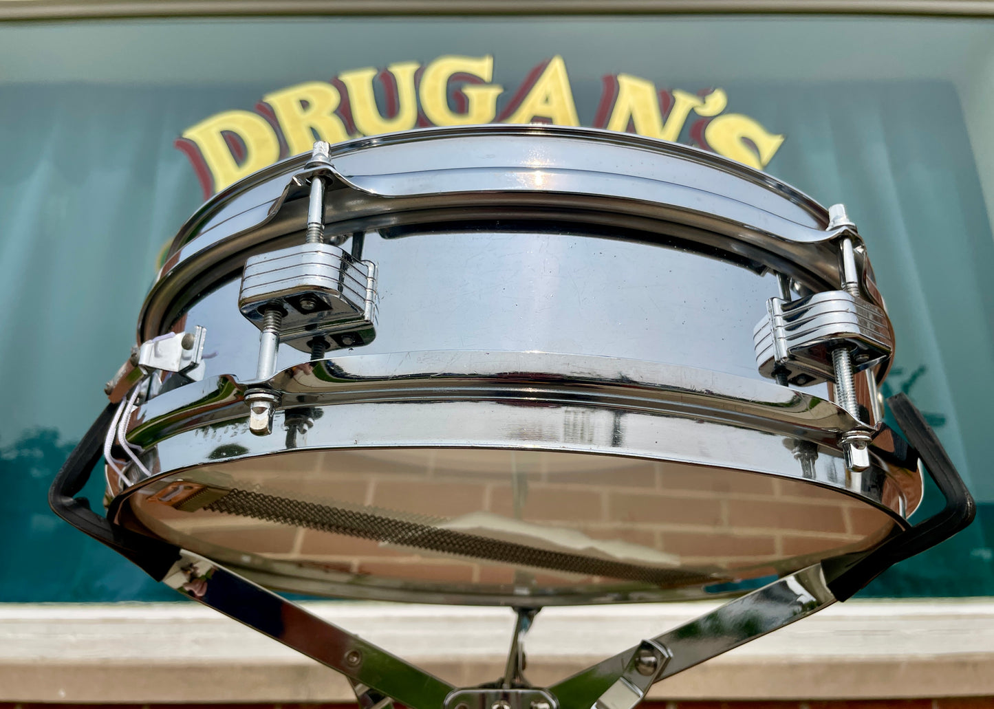 1970s Ludwig 3x13 No. 405 Piccolo Snare Drum Chrome