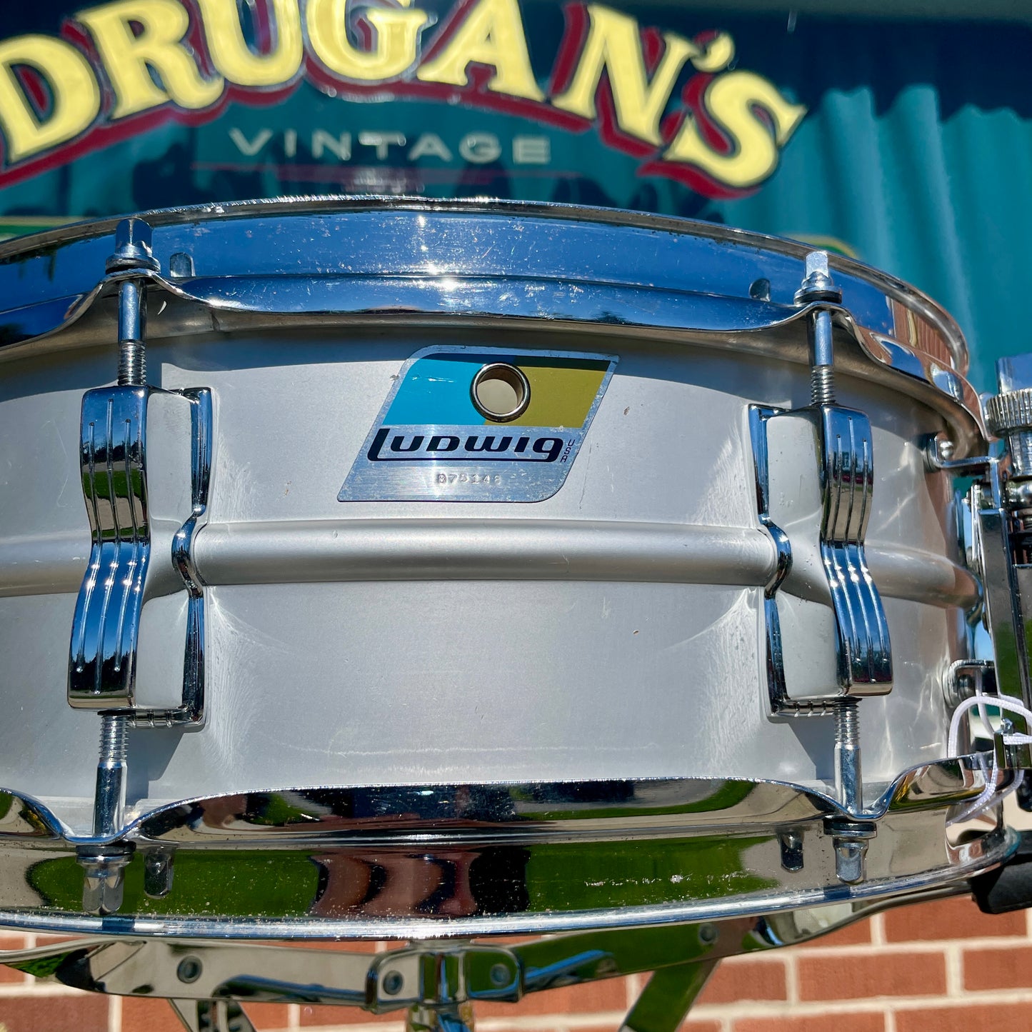 1970s Ludwig 5x14 Acrolite No. 404 Snare Drum