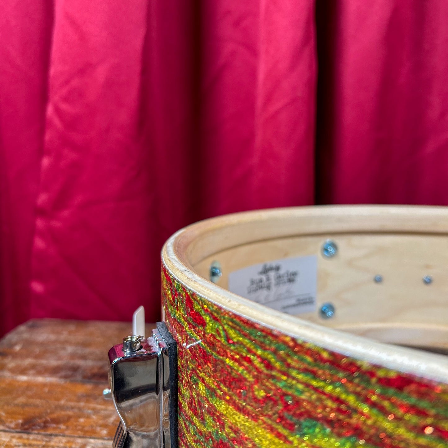 Ludwig Limited Edition Bun E. Carlos Snare Drum Citrus Mod #24 of 100