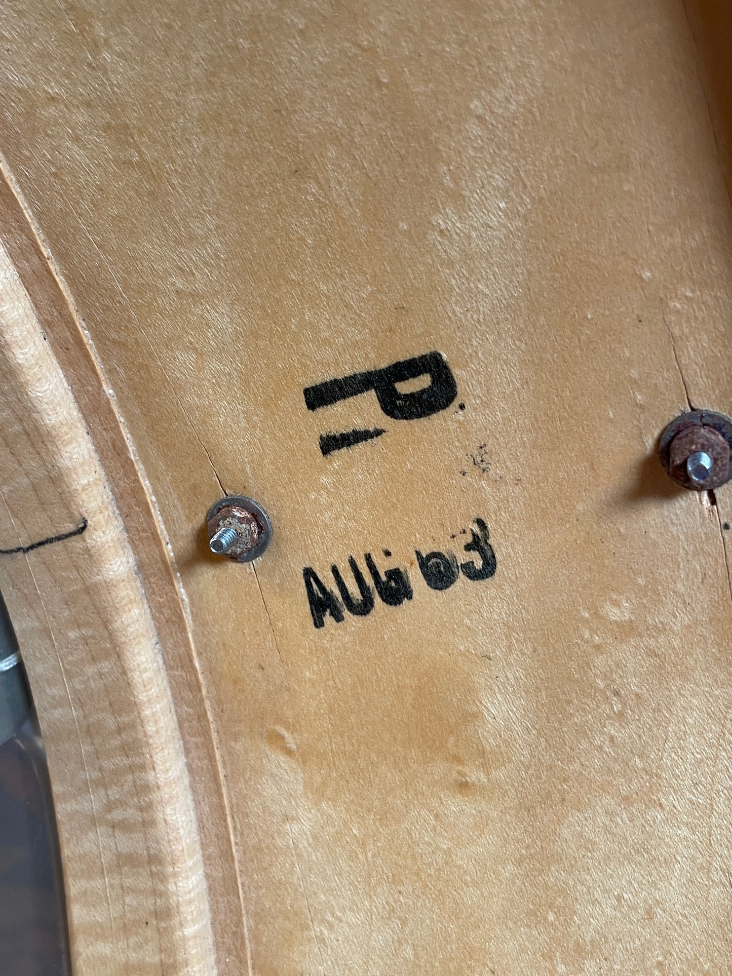 1963 Slingerland No. 161 Deluxe Student Model 5.5x14 Snare Drum Mardi Gras Pearl