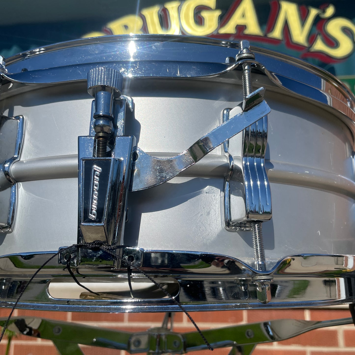 1970s-1980s Ludwig 5x14 Acrolite No. 404 Snare Drum