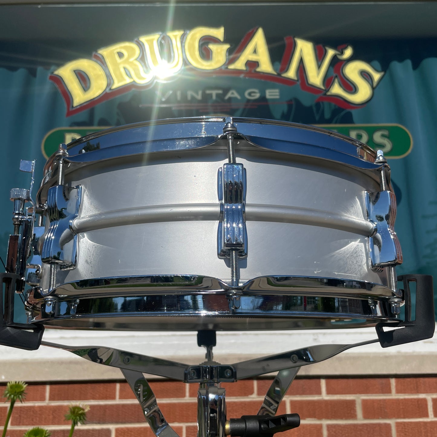 1970s-1980s Ludwig 5x14 Acrolite No. 404 Snare Drum