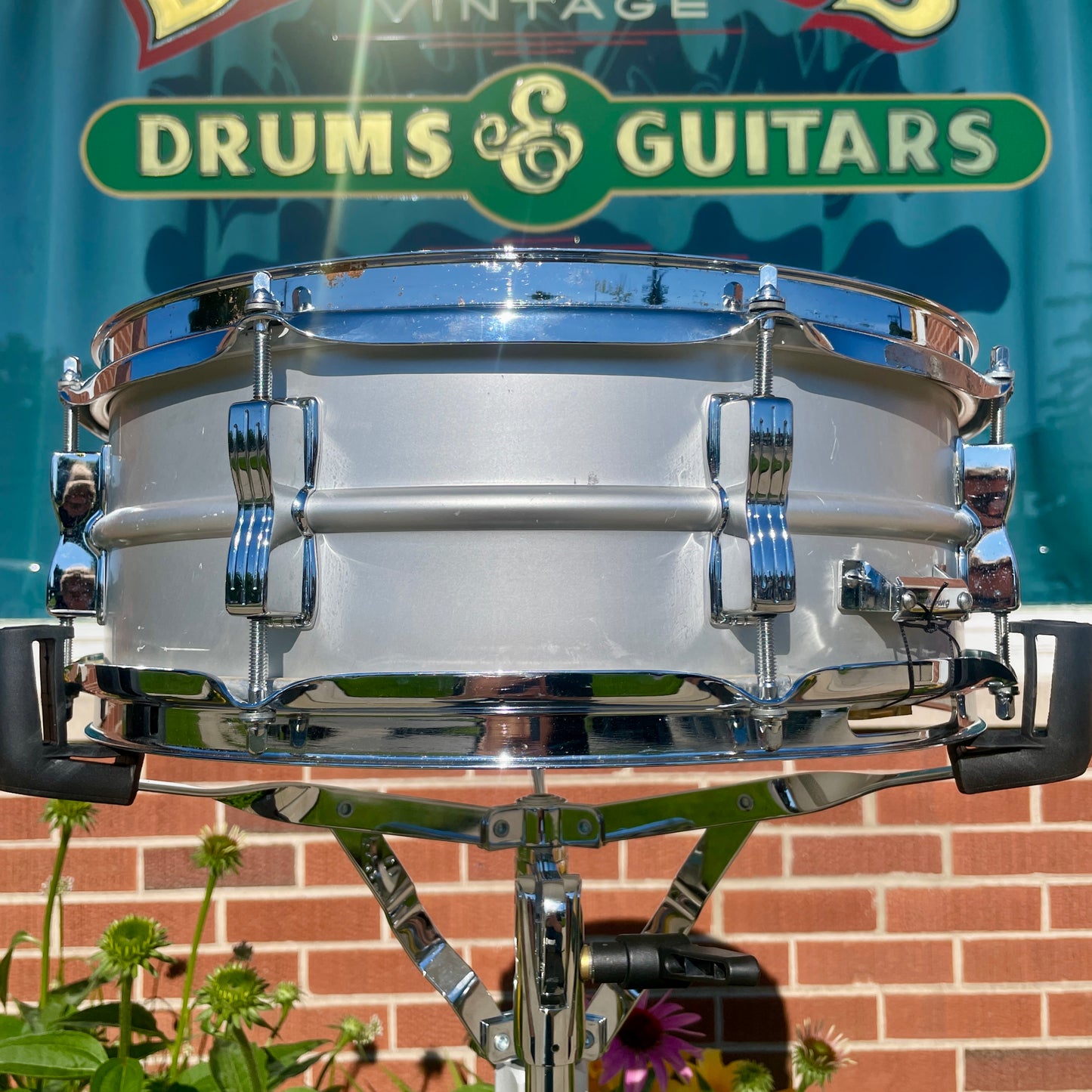 1970s-1980s Ludwig 5x14 Acrolite No. 404 Snare Drum