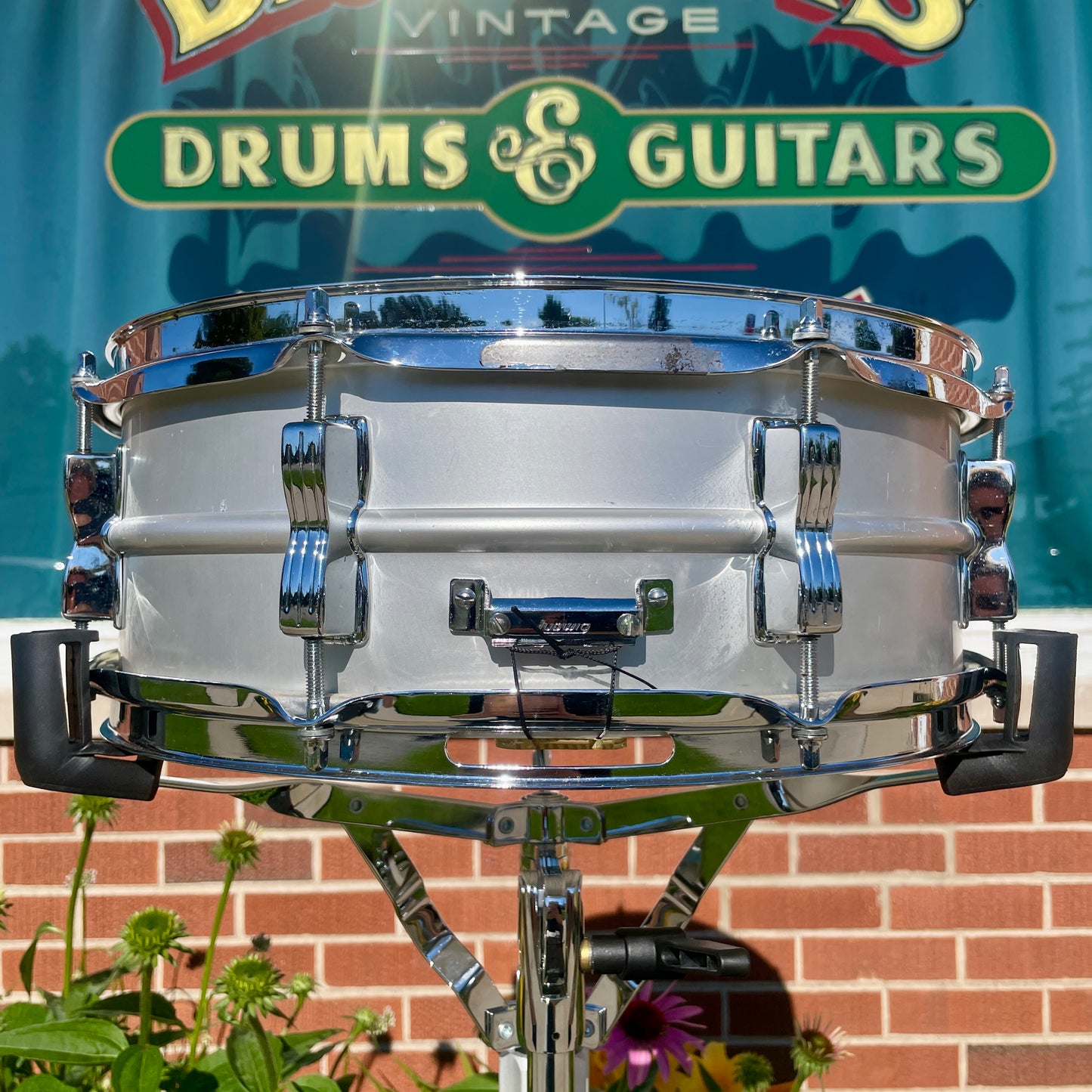 1970s-1980s Ludwig 5x14 Acrolite No. 404 Snare Drum