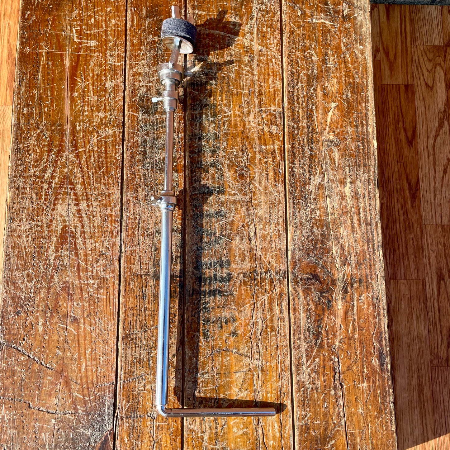 1960s Rogers No. 252R Knobby Telescoping L-Arm Cymbal Holder w/ Swiv-O-Matic Tilter