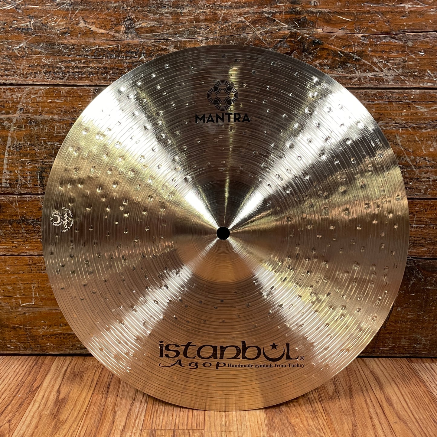 15" Istanbul Agop Mantra Cindy Blackman Santana Hi-Hat Cymbal Pair 958g/1164g *Video Demo*
