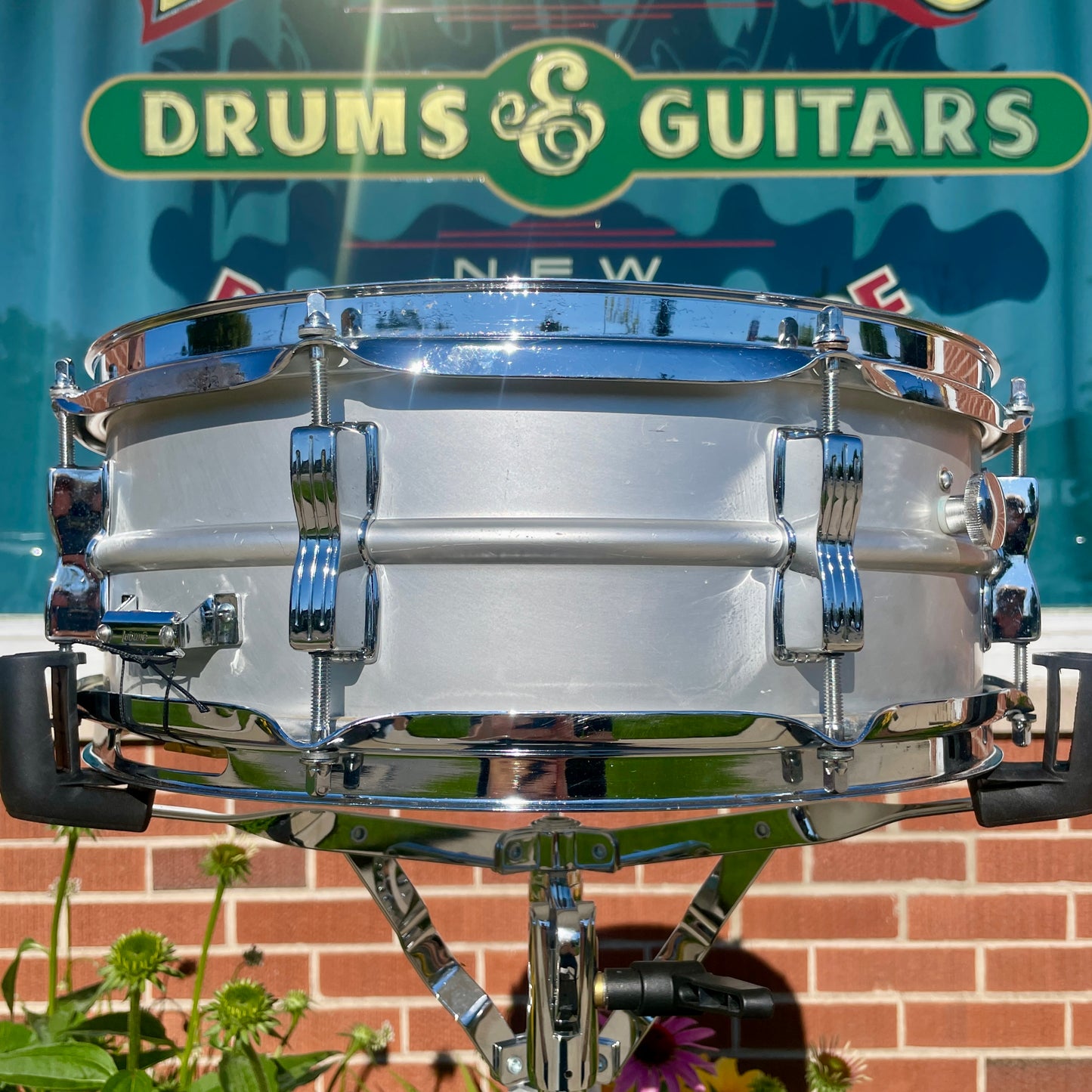 1970s-1980s Ludwig 5x14 Acrolite No. 404 Snare Drum