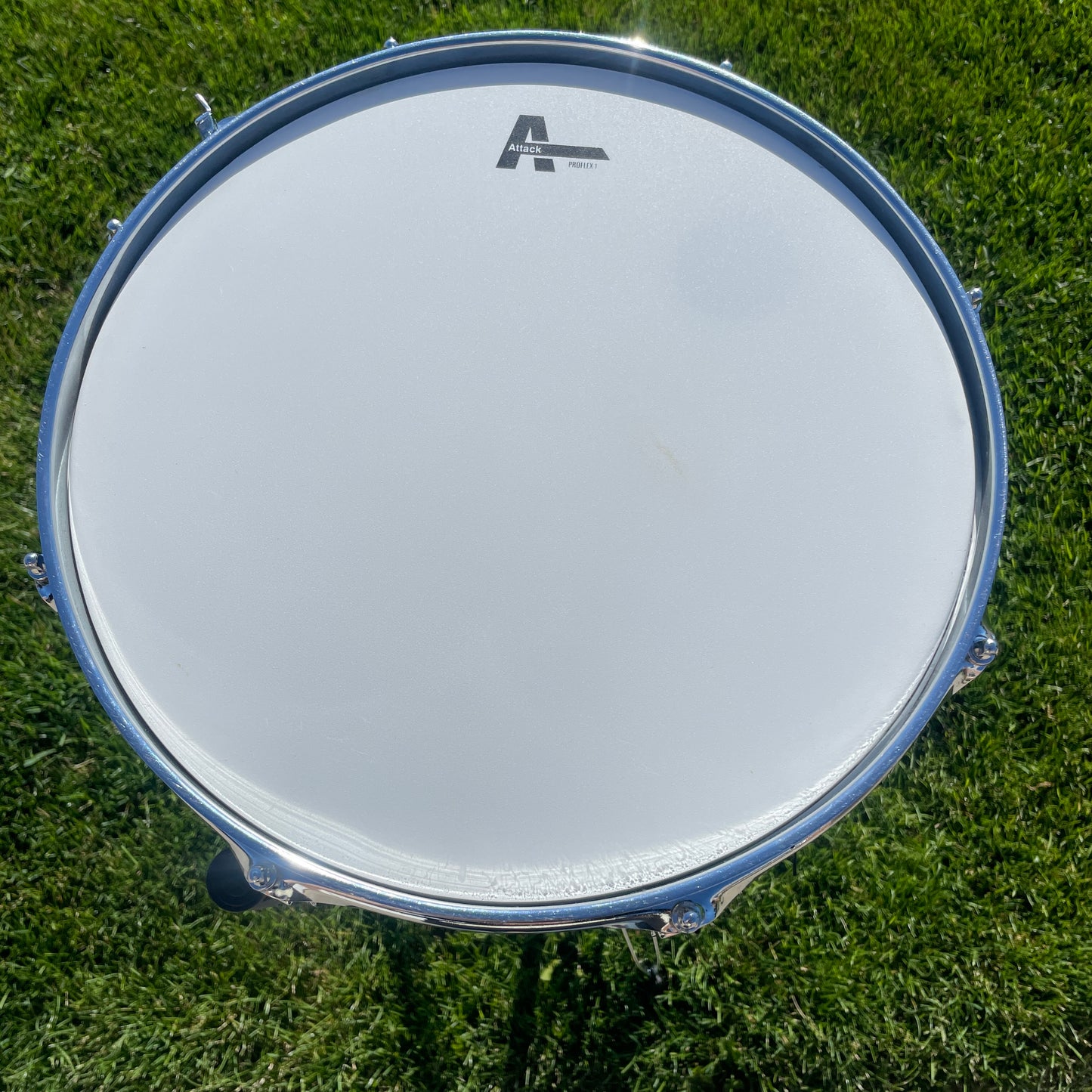 1970s-1980s Ludwig 5x14 Acrolite No. 404 Snare Drum