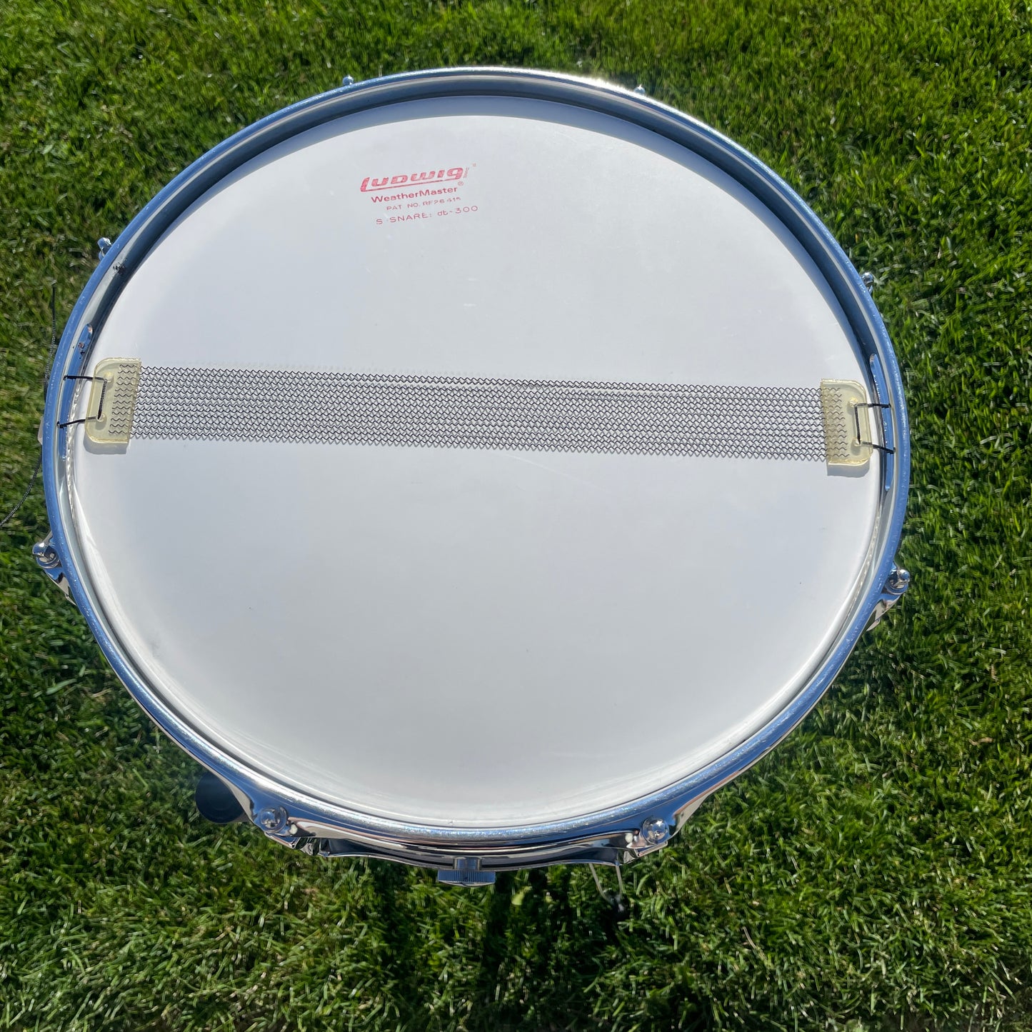 1970s-1980s Ludwig 5x14 Acrolite No. 404 Snare Drum