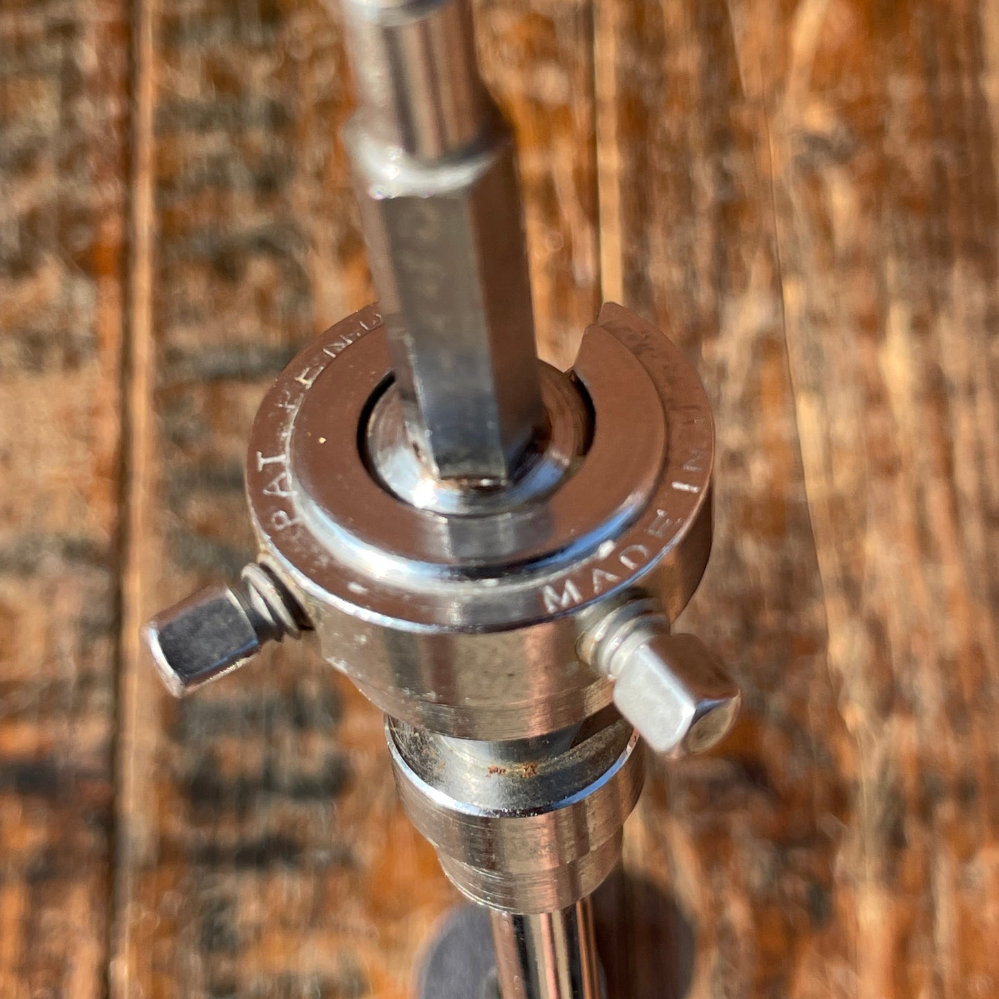 1960s Rogers No. 252R Knobby Telescoping L-Arm Cymbal Holder w/ Swiv-O-Matic Tilter
