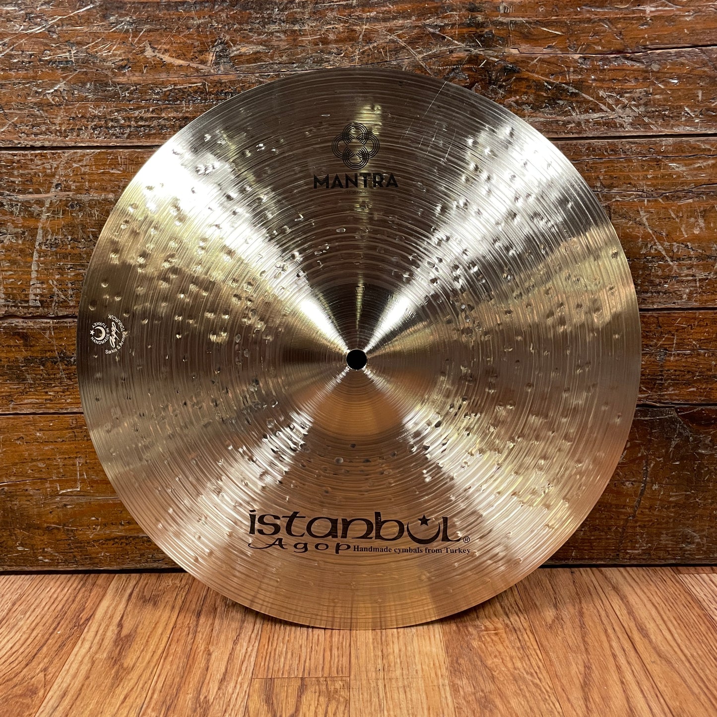 15" Istanbul Agop Mantra Cindy Blackman Santana Hi-Hat Cymbal Pair 958g/1164g *Video Demo*