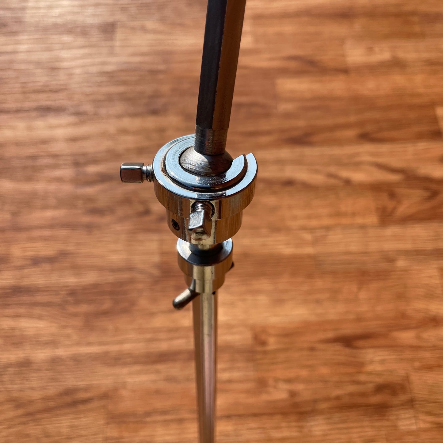 1960s Rogers 18" Hex Cymbal Holder w/ No. 325R Swiv-O-Matic Extension Cymbal Arm