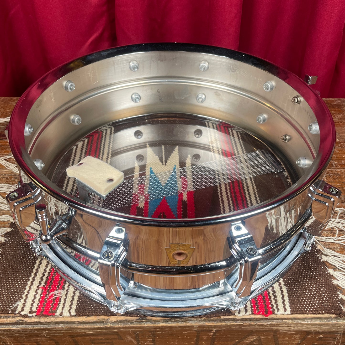 1960s Ludwig 5x14 Supraphonic No. 400 Snare Drum Supra-Phonic