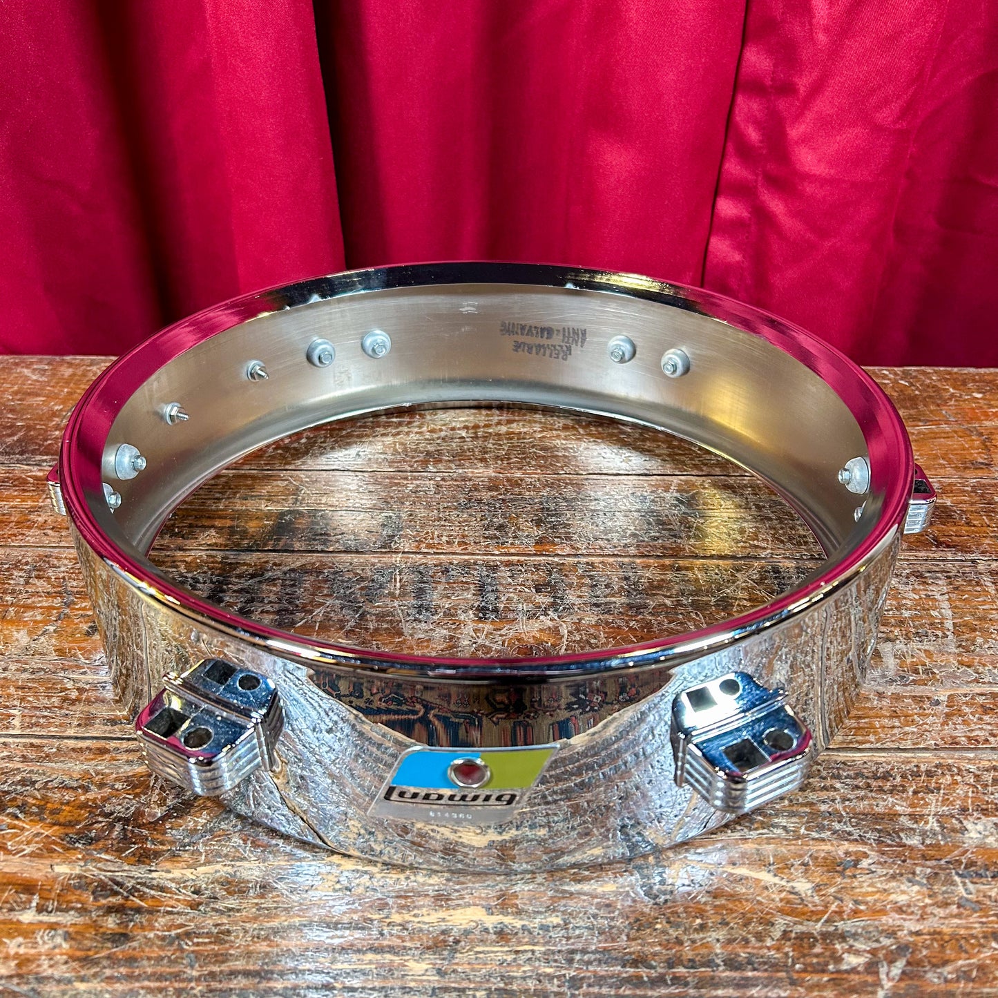 1970s Ludwig 3x13 No. 405 Piccolo Snare Drum Chrome