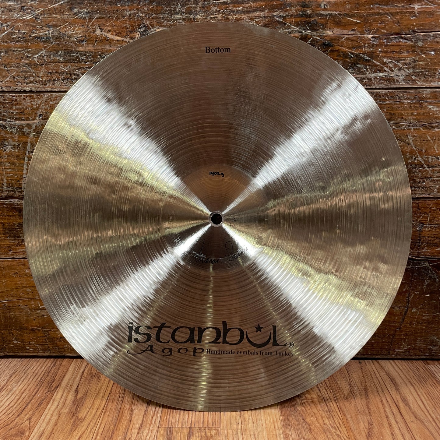 16" Istanbul Agop Traditional Medium Hi-Hat Cymbal Pair 1202g/1402g *Video Demo*