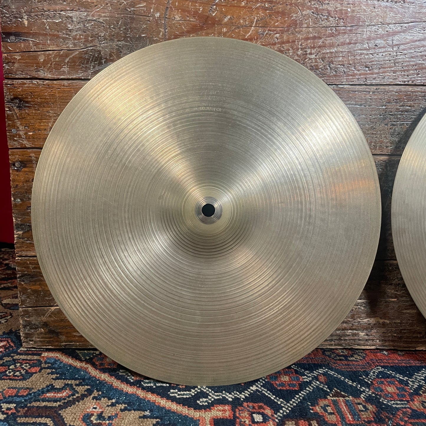 14" Zildjian A 1960s New Beat Hi-Hat Cymbal Pair 882g/1294g *Video Demo*