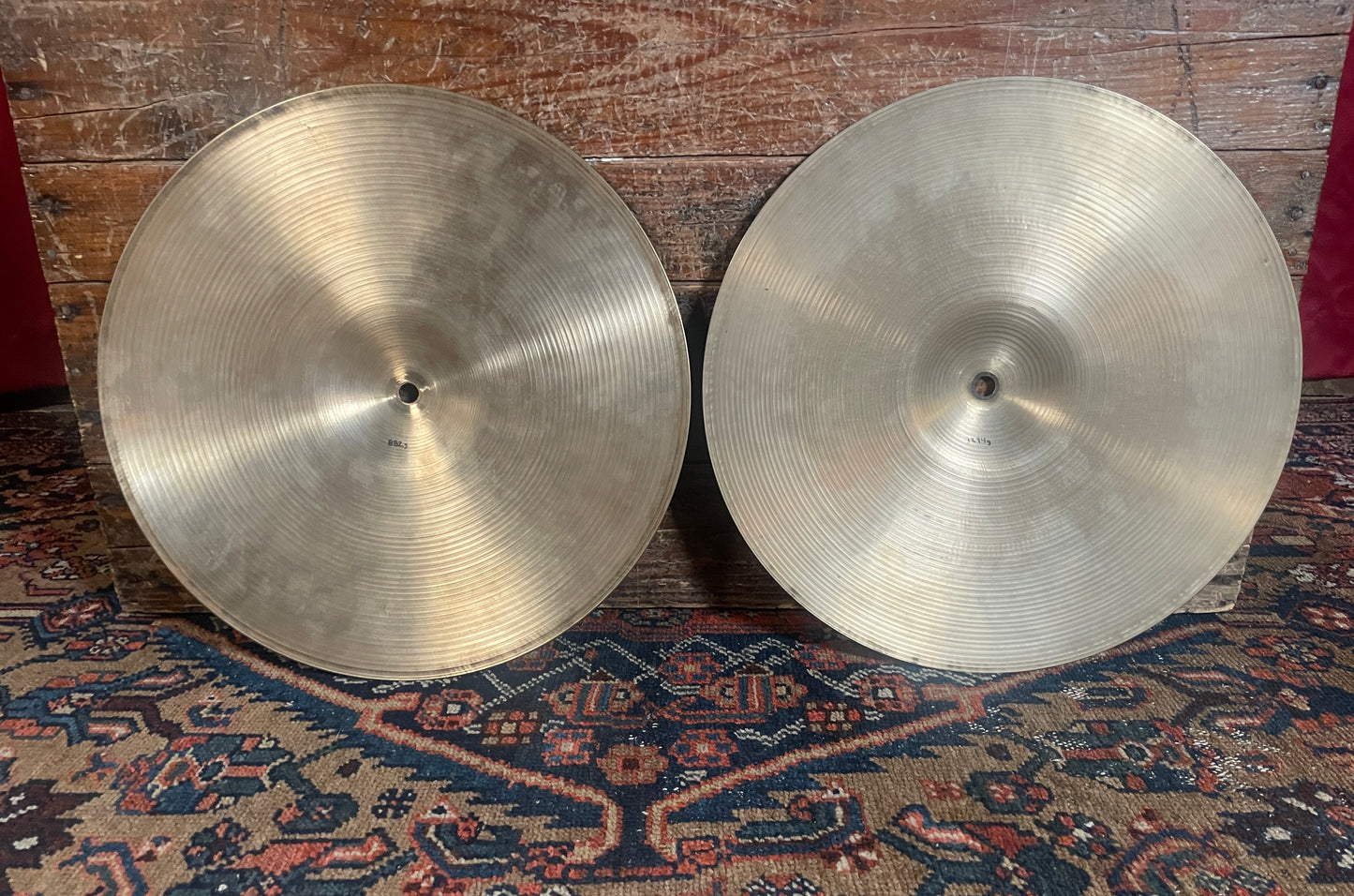 14" Zildjian A 1960s New Beat Hi-Hat Cymbal Pair 882g/1294g *Video Demo*