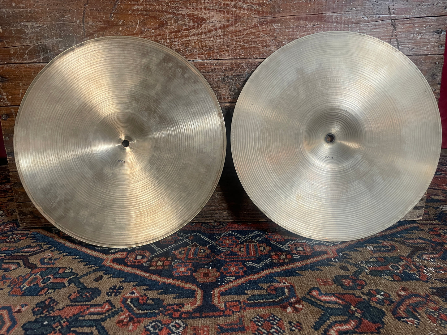 14" Zildjian A 1960s New Beat Hi-Hat Cymbal Pair 882g/1294g *Video Demo*