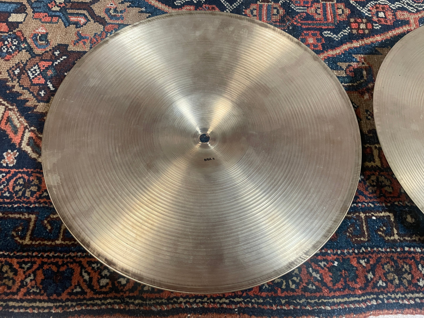 14" Zildjian A 1960s New Beat Hi-Hat Cymbal Pair 882g/1294g *Video Demo*