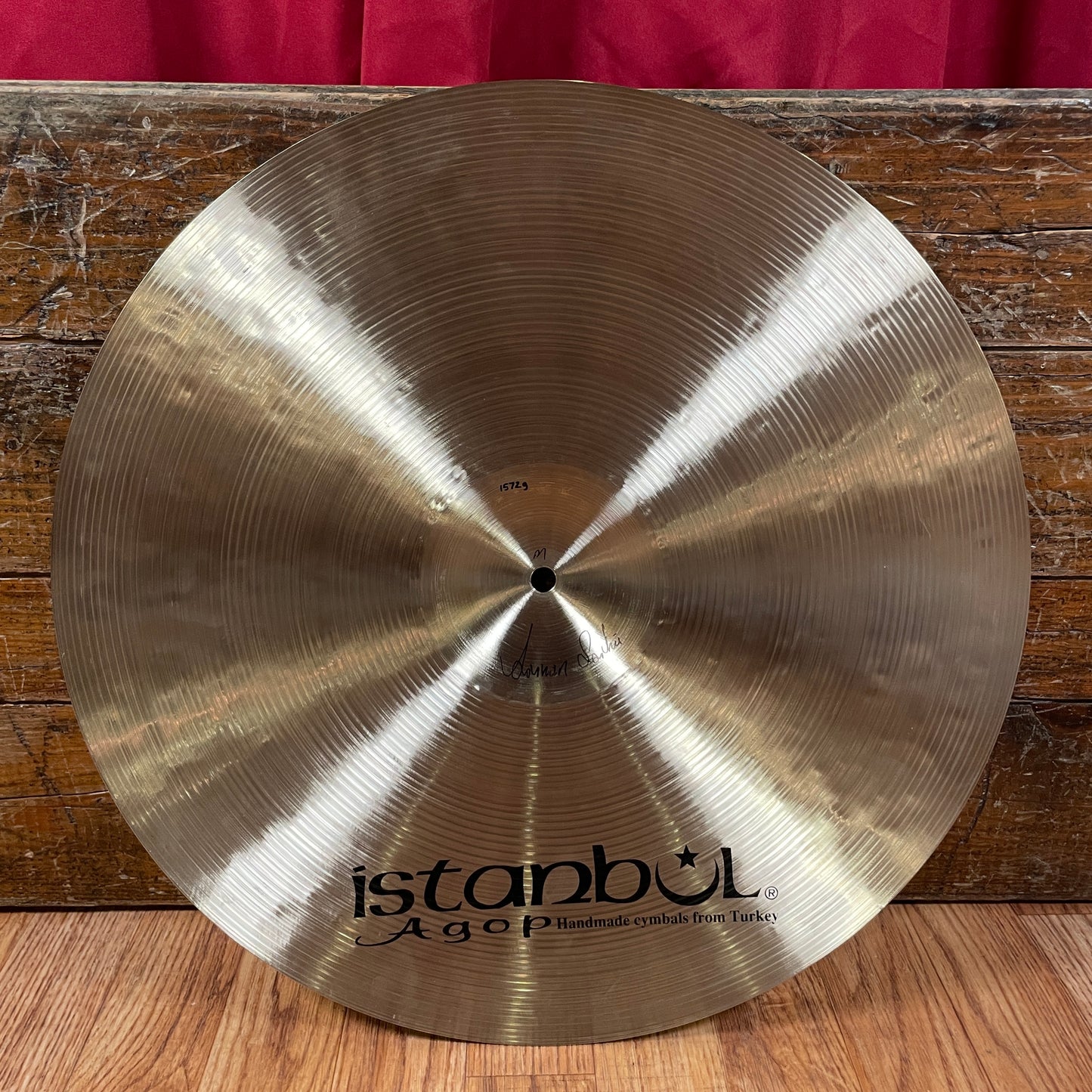 18" Istanbul Agop Traditional Medium Crash Cymbal 1572g *Video Demo*