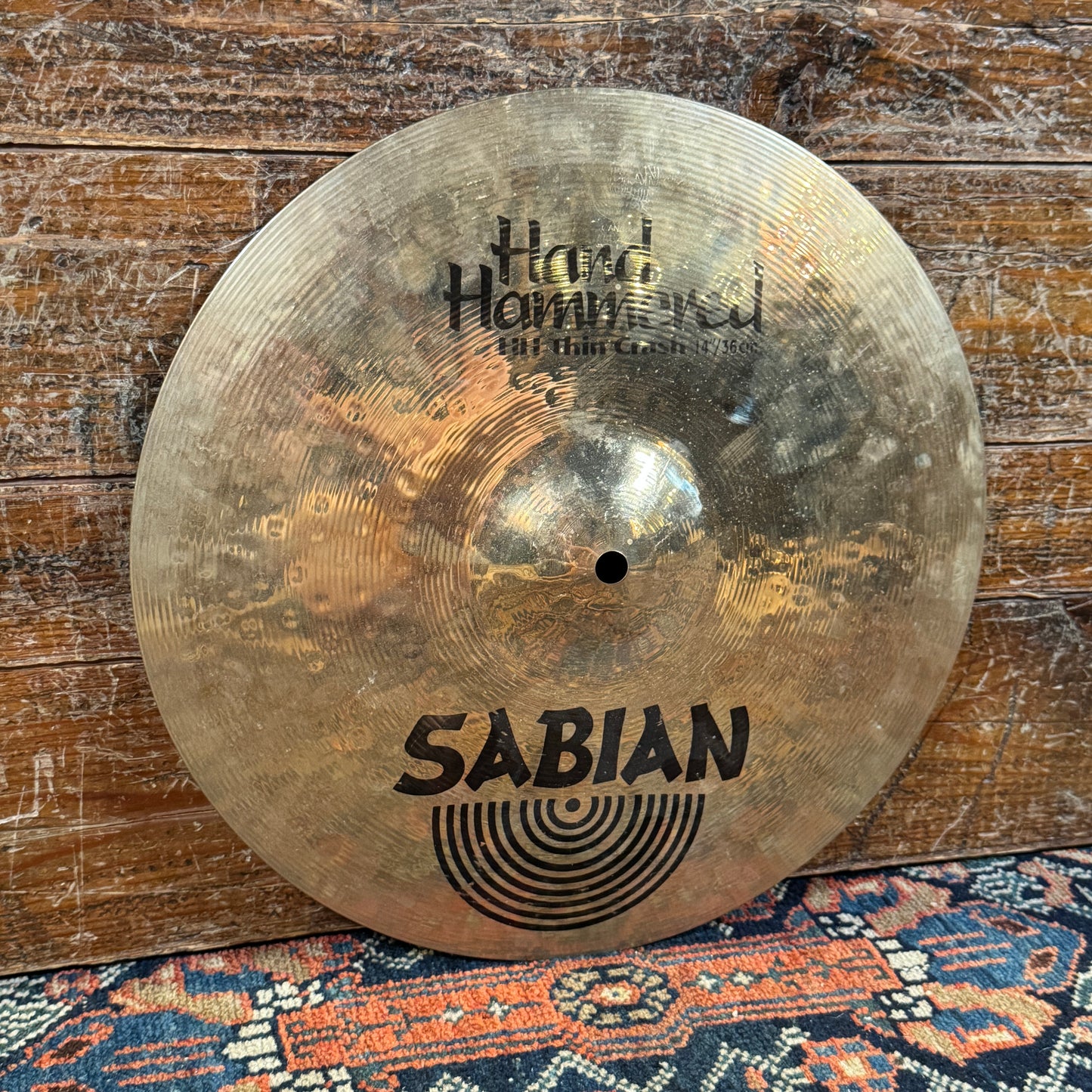 14" Sabian HH Hand Hammered Thin Crash Cymbal 720g *Video Demo*
