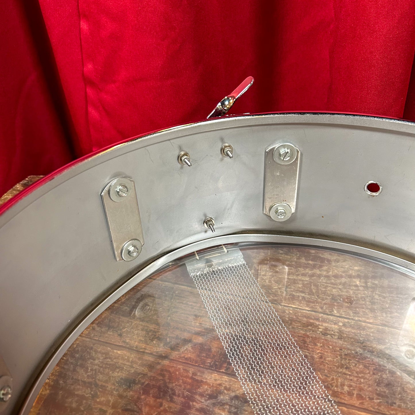1960s Leedy by Slingerland 5x14 Shelly Manne Model COB Snare Drum No. 391 Slingerleedy Chrome Over Brass