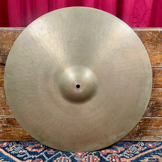 20" Paiste Formula 602 Pre-Serial 1960s Ride Cymbal 2374g *Video Demo*