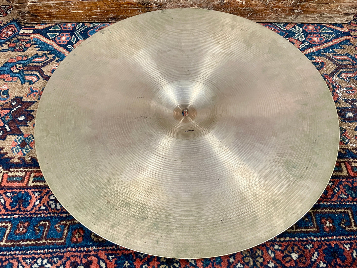20" Paiste Formula 602 Pre-Serial 1960s Ride Cymbal 2374g *Video Demo*