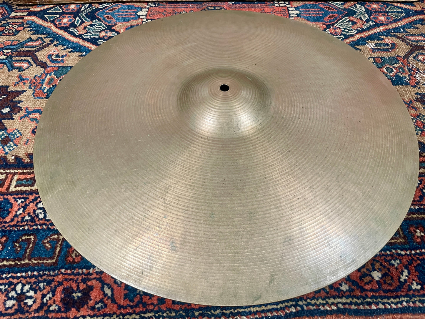 20" Paiste Formula 602 Pre-Serial 1960s Ride Cymbal 2374g *Video Demo*