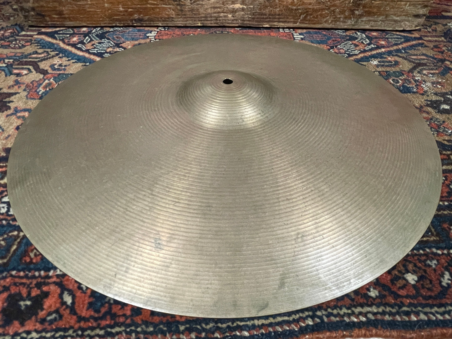 20" Paiste Formula 602 Pre-Serial 1960s Ride Cymbal 2374g *Video Demo*