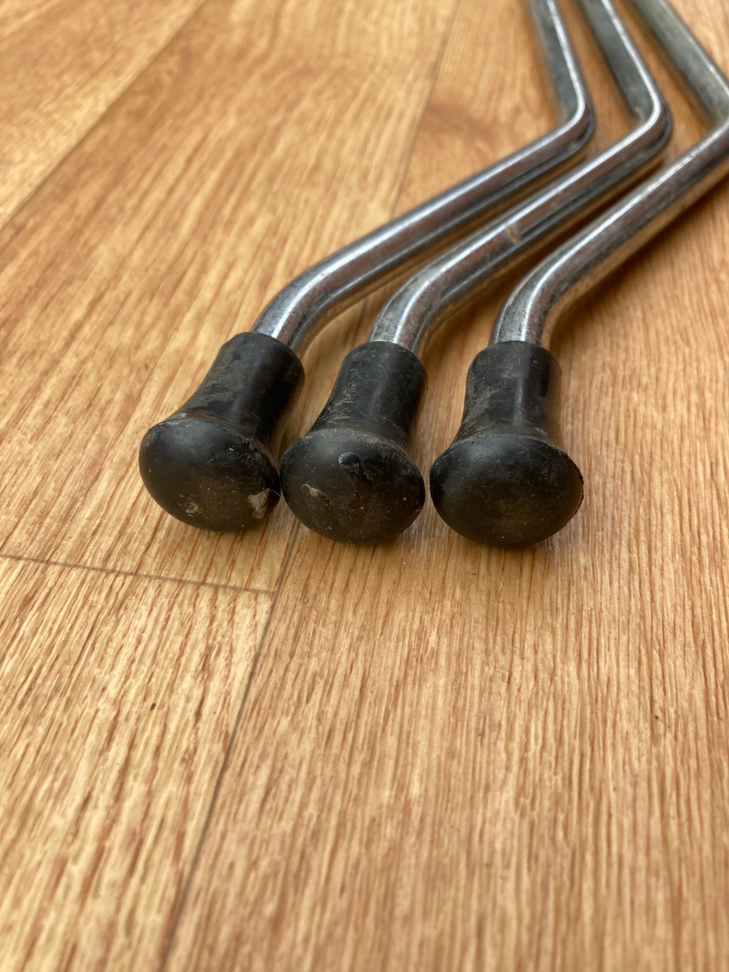 Unbranded Ludwig-Style 9.5mm Floor Tom Legs 20" - Set of 3 #4