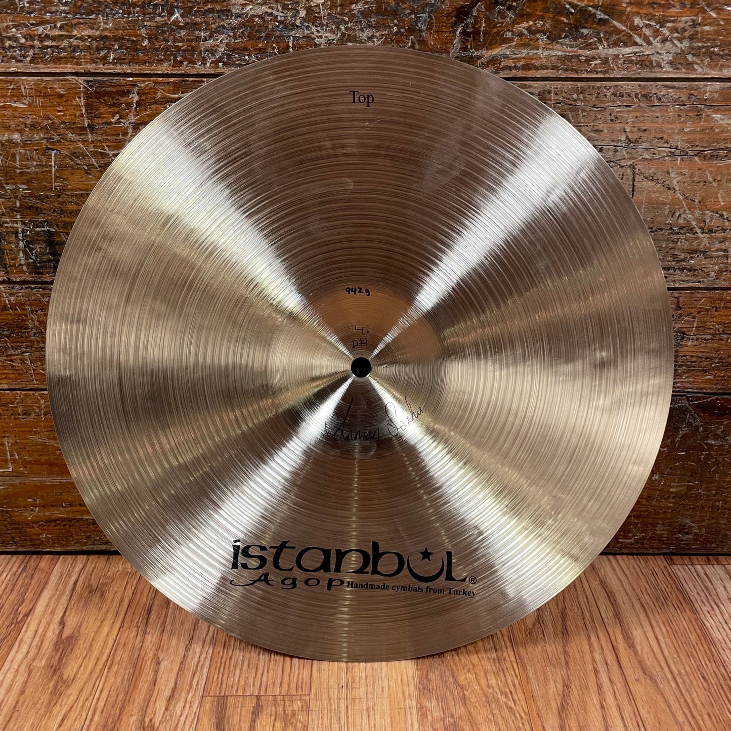 14" Istanbul Agop Traditional Dark Hi-Hat Cymbal Pair 942g/1088g *Video Demo*