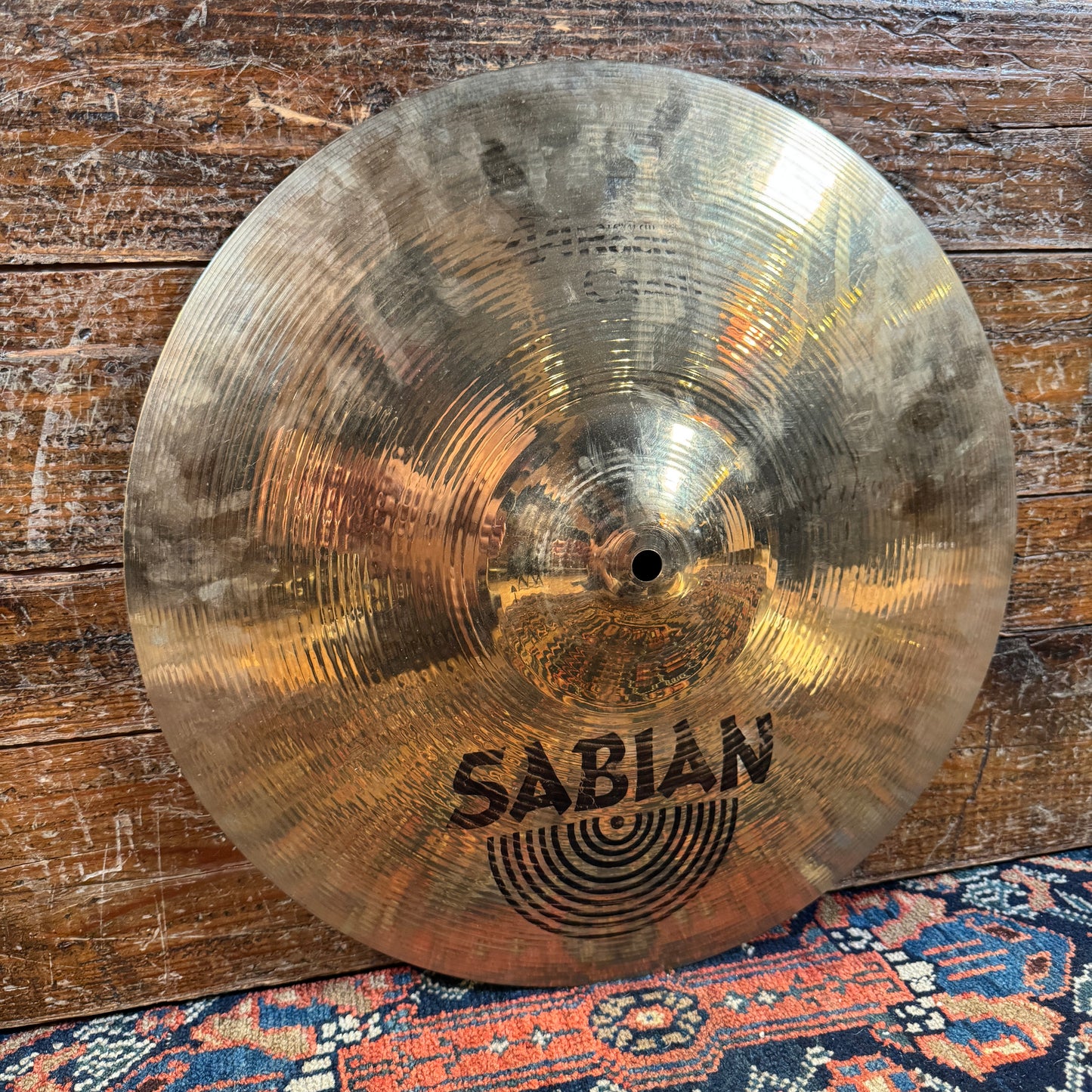 16" Sabian AA Rock Crash Cymbal 1172g Brilliant *Video Demo*