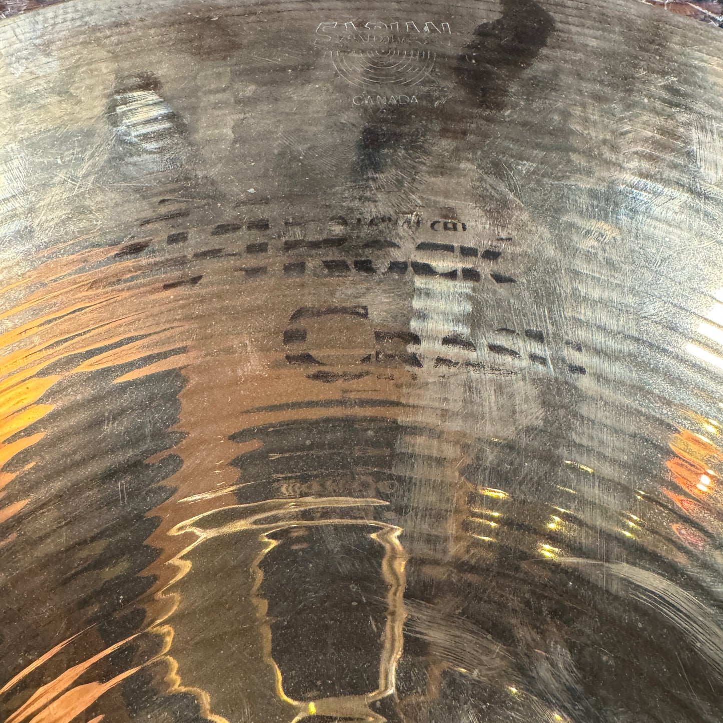 16" Sabian AA Rock Crash Cymbal 1172g Brilliant *Video Demo*