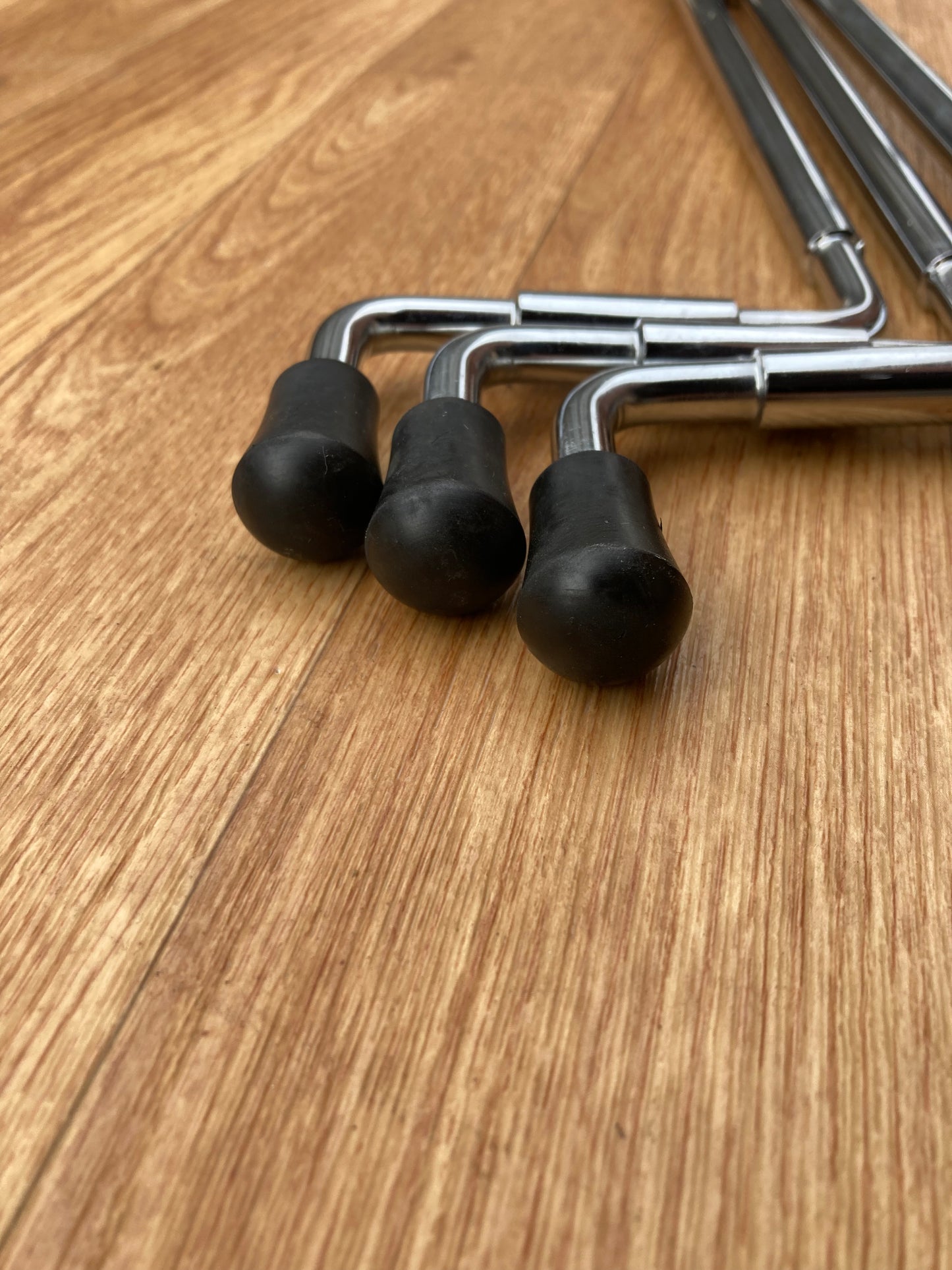 DW 21" Aluminum Floor Tom Legs Chrome 12.7 mm DWSMFLT21ALCR #6