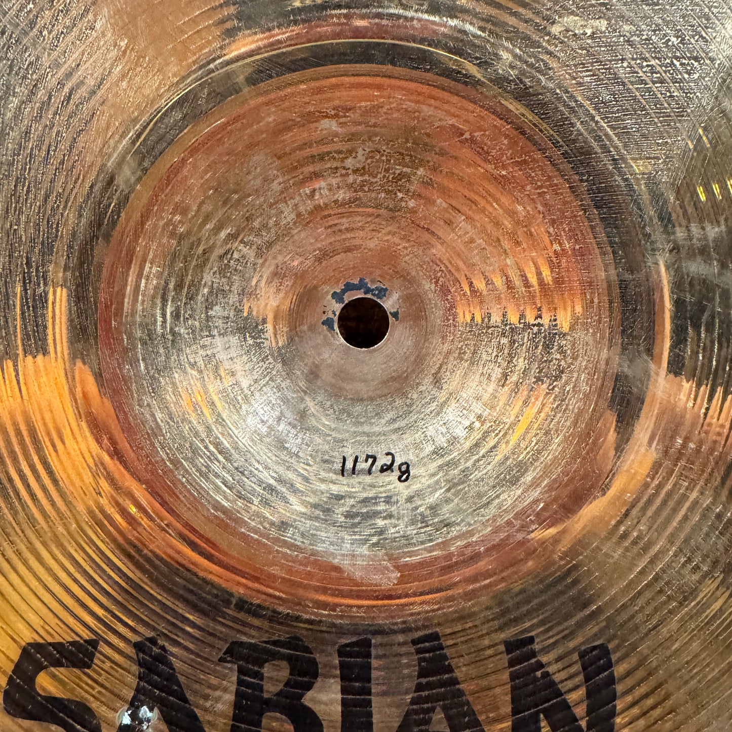 16" Sabian AA Rock Crash Cymbal 1172g Brilliant *Video Demo*